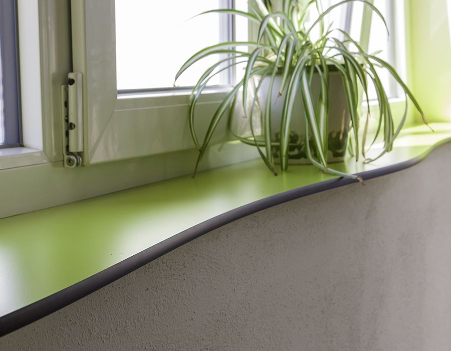 Referenz Rink GmbH - Lohnfertigung HPL Fensterbank - Kita Georg-Diehl, Großen Buseck